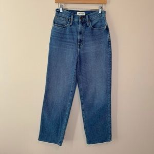 Madewell Baggy Straight Jeans in Westmont Wash Size 25